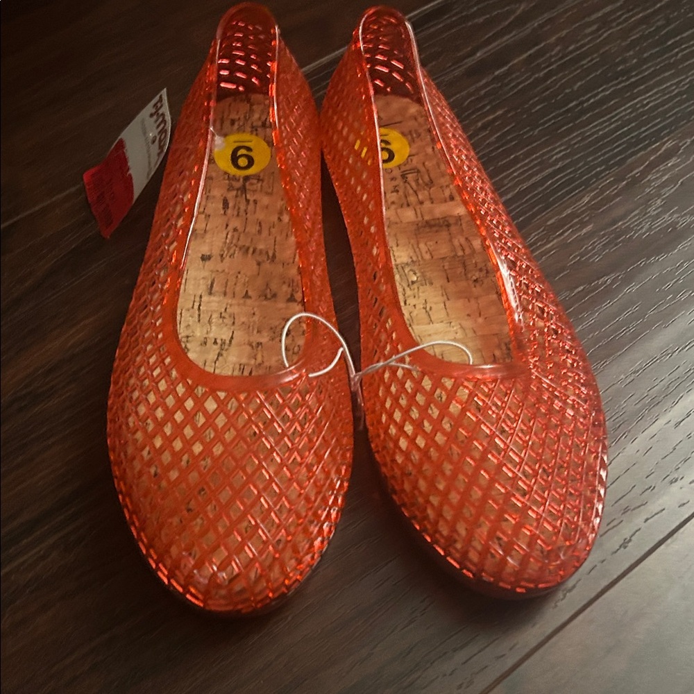 Women's Orange Jellies